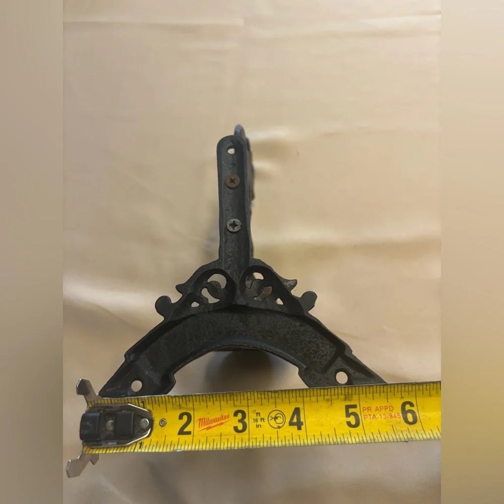 Cast Iron Moose Welcome Bell Wall Mounted Cabin‎ Decor Antique Brown NO BELL